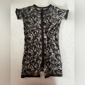 Camo Fletch onesie